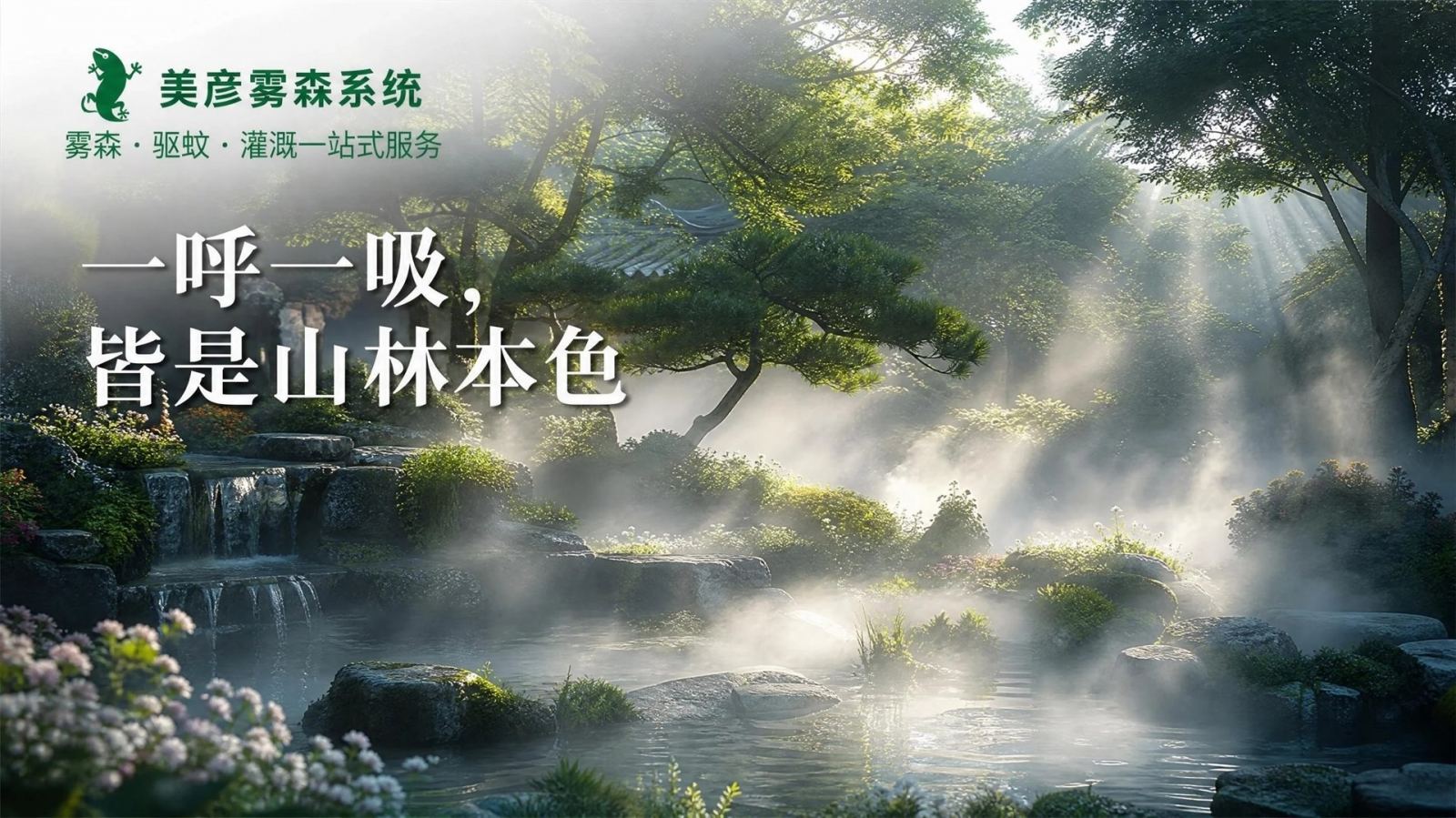 四平户外喷雾降温系统